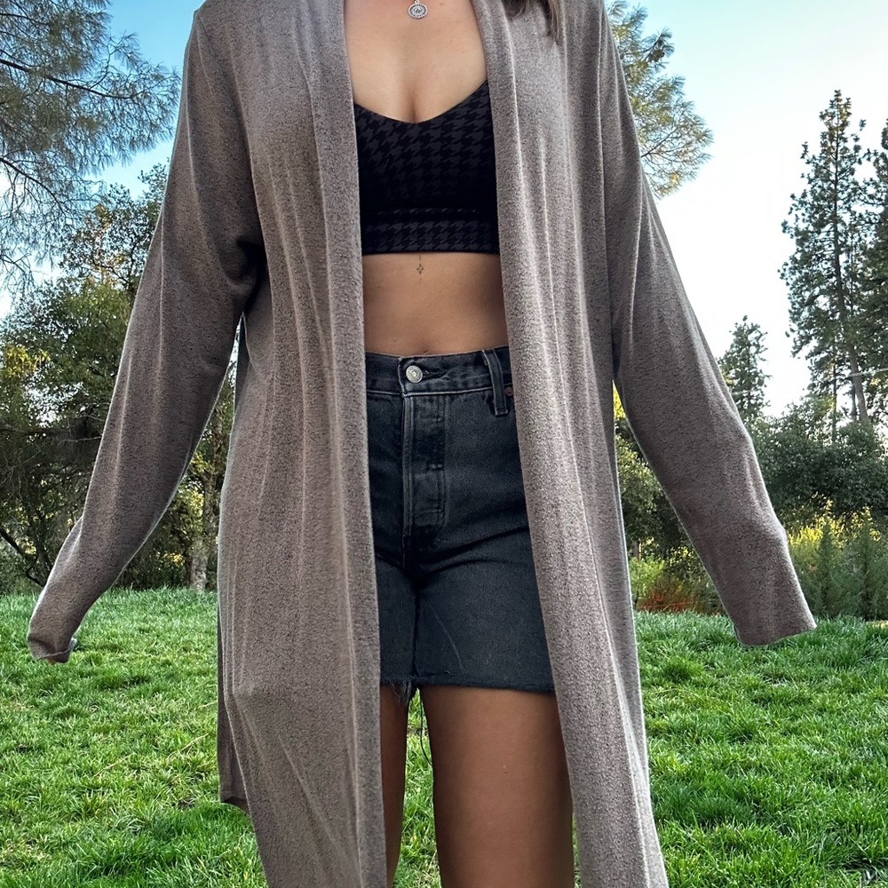 Elegant Brown Women's Sweater